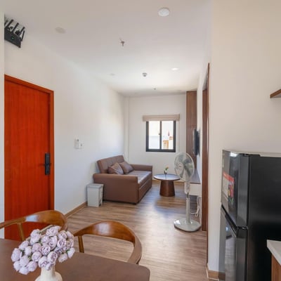 Аренда стильного пентхауса с балконом, 55 м², Дананг, Вьетнам