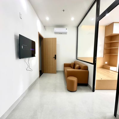 Bright and cozy apartment for rent near the beach, 40 m², Da Nang, Vietnam