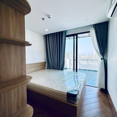 Gemütliche Wohnung mit Balkon zur Miete in Strandnähe, Da Nang, Vietnam