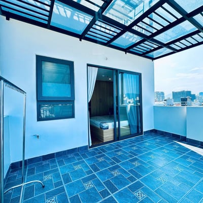 Apartamento acogedor con balcón en alquiler cerca de la playa, Da Nang, Vietnam