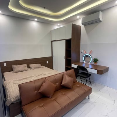 Appartement cosy avec vue sur la rivière à louer, quartier Ngu Hanh Son, Da Nang, Vietnam