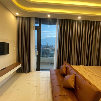 Appartement cosy avec vue sur la rivière à louer, quartier Ngu Hanh Son, Da Nang, Vietnam