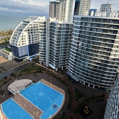 Location d'un appartement moderne et spacieux, White Sails, Batoumi, Géorgie