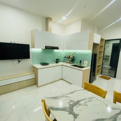 Helle, möblierte wohnung mit meerblick zur miete, Da Nang, Vietnam