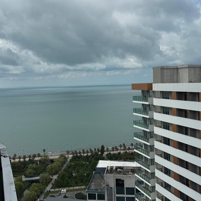 Nouvel appartement 50m² avec vue panoramique à louer, Batoumi, Géorgie