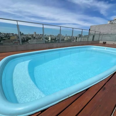 Studio Apartment with Balcony, Top Floor, Colegiales