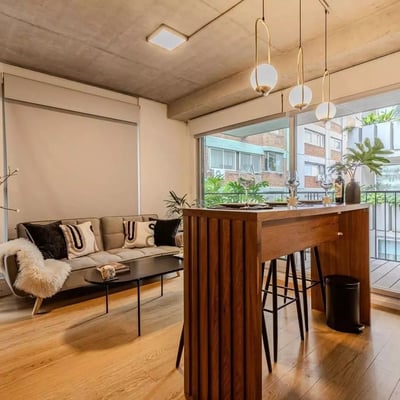 Studio with modern design and amenities in Torre Alley residential complex, Buenos Aires