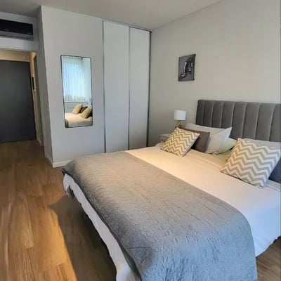 Departamento de 2 habitaciones con balcón en el 5° piso en un edificio nuevo con comodidades, Palermo, Buenos Aires