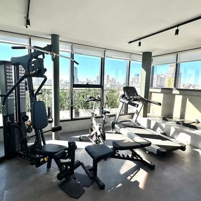 Departamento de 2 habitaciones con balcón en el 5° piso en un edificio nuevo con comodidades, Palermo, Buenos Aires
