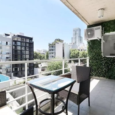 2-Bedroom Apartment 68m² with Pool, Palermo Hollywood, Buenos Aires