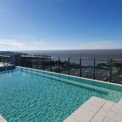 Аренда двушки с балконом и видом на Ла Плату, Olivos, Buenos Aires