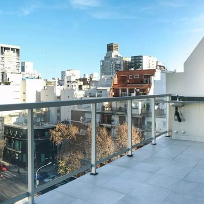 Alquiler de nuevo apartamento de 2 habitaciones, 52m² en Palermo, Buenos Aires