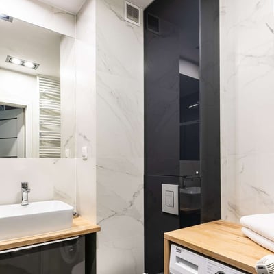 Rent of a bright, furnished studio, 22 m², Krowodrza district, Krakow, Poland