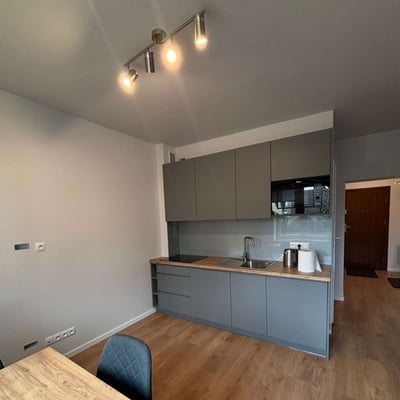 Rent of a compact, modern studio, 22 m², Bronowice district, Krakow, Poland