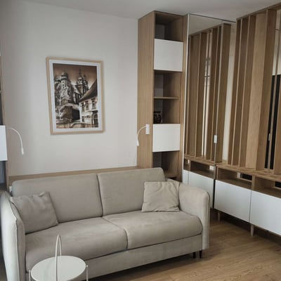 Rent of a comfortable, stylish studio, 27 m², Krowodrza district, Krakow, Poland