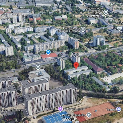 Rent of a furnished apartment near Politehnica University, Bucharest, Romania