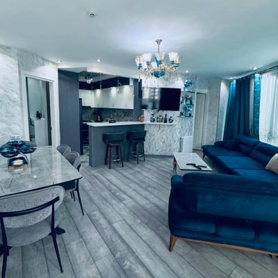 Spacious and furnished apartment for rent with a sea view, Batumi