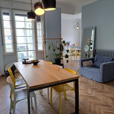Rent of a spacious apartment, 150 m², city center, Belgrade, Serbia