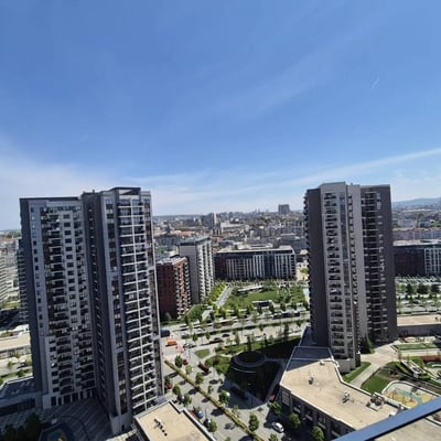 Rent of a new, stylish apartment, 70 m², BW Perla, Belgrade, Serbia