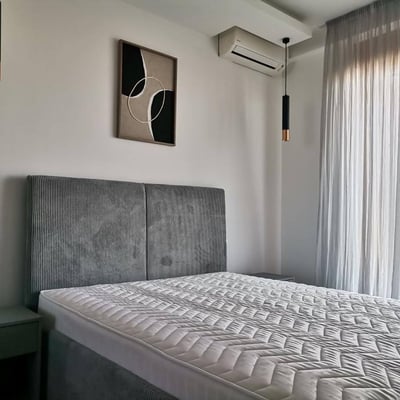 Rent of a bright, furnished apartment, 56 m², Central Garden residential complex, Belgrade, Serbia