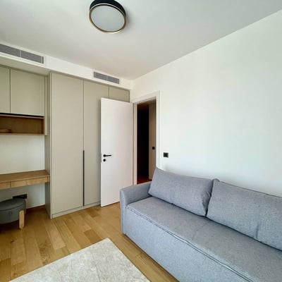 Аренда уютной, премиум квартиры, 112 м², ЖК Novi Dorćol, Белград, Сербия
