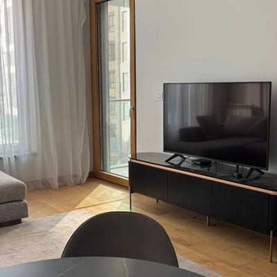 Alquiler de apartamento moderno y confortable, 70 m², Residencial Wellport, Nuevo Belgrado, Serbia