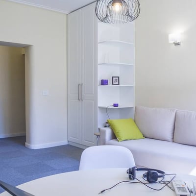 Location d'un appartement lumineux et chaleureux, 47 m², Belgrade, Serbie