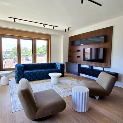 Alquiler de apartamento moderno y espacioso, 92 m², Belgrado, Serbia