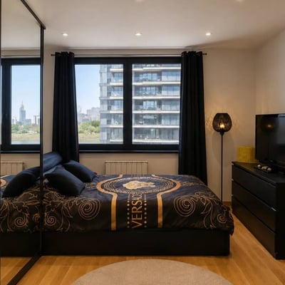Alquiler de apartamento premium con vista al río, 89 m², BW Vista, Belgrado, Serbia