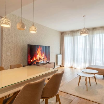 Alquiler de apartamento premium con terraza, 62 m², Skyline, Belgrado, Serbia