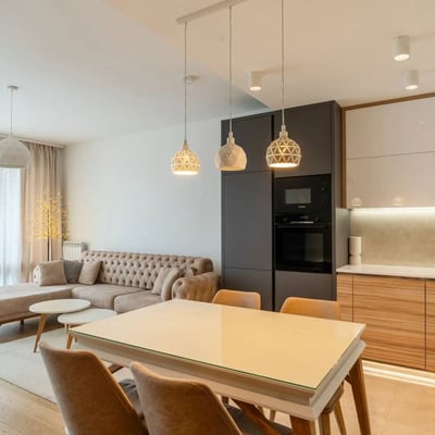 Alquiler de apartamento premium con terraza, 62 m², Skyline, Belgrado, Serbia