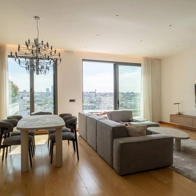 Rent a luxury penthouse, 144 m², Novi Dorćol Residential Complex, Belgrade, Serbia