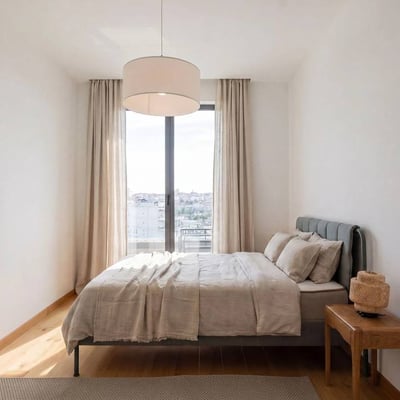 Alquiler de penthouse de lujo, 144 m², Complejo Residencial Novi Dorćol, Belgrado, Serbia