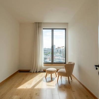 Alquiler de penthouse de lujo, 144 m², Complejo Residencial Novi Dorćol, Belgrado, Serbia