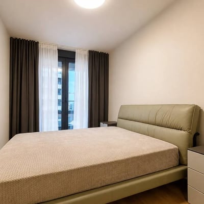 Rent a brand new, premium apartment, 55 m², Airport Garden Residential Complex, New Belgrade, Serbia