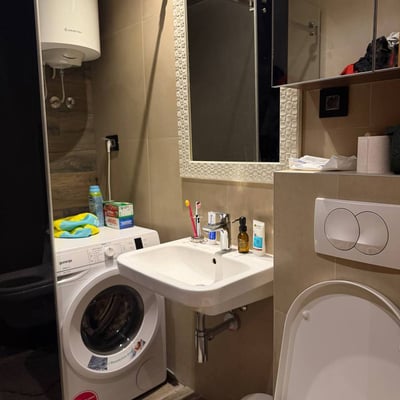 Modern, Cozy Apartment 46m² for Rent, Vračar, Belgrade, Serbia