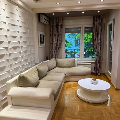 Bright Apartment 47m² for Rent in City Center, Belgrade, Serbia