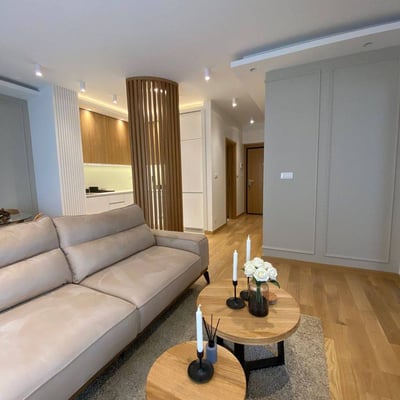 Cozy Apartment 45m² with Terrace for Rent, Vračar, Belgrade, Serbia