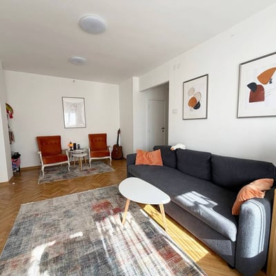 Apartamento amueblado 53m² en alquiler en el centro de Vračar, Belgrado, Serbia