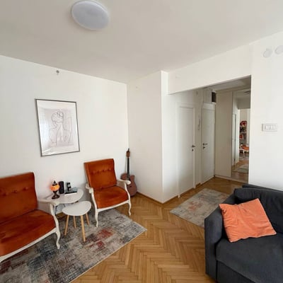 Apartamento amueblado 53m² en alquiler en el centro de Vračar, Belgrado, Serbia