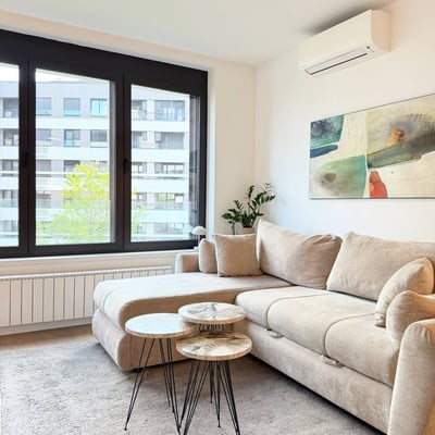 Cozy Apartment 45m² for Rent in The One Residential Complex, New Belgrade, Serbia