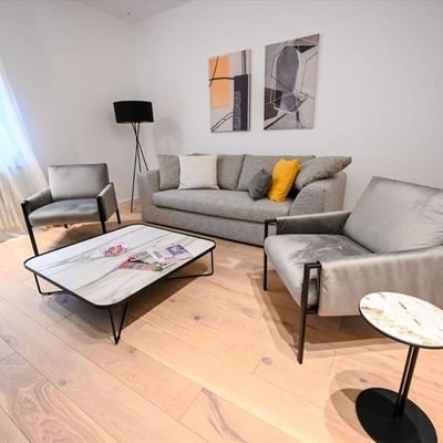 Bright Apartment 60m² for Rent in City Center, Belgrade, Serbia