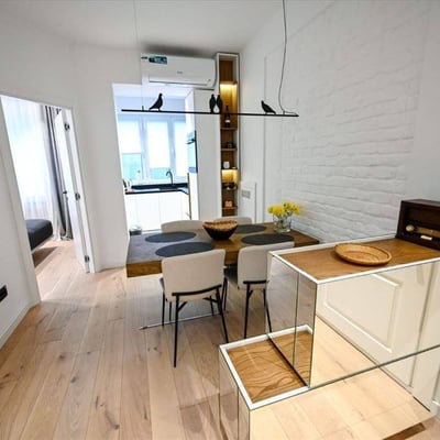 Bright Apartment 60m² for Rent in City Center, Belgrade, Serbia