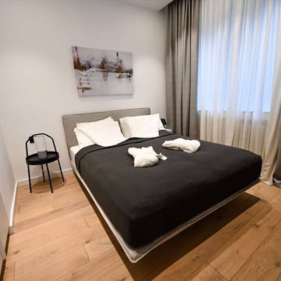 Bright Apartment 60m² for Rent in City Center, Belgrade, Serbia