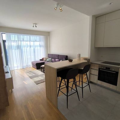 Аренда квартиры 56м² с видом на реку в ЖК BW Vista, Белград, Сербия