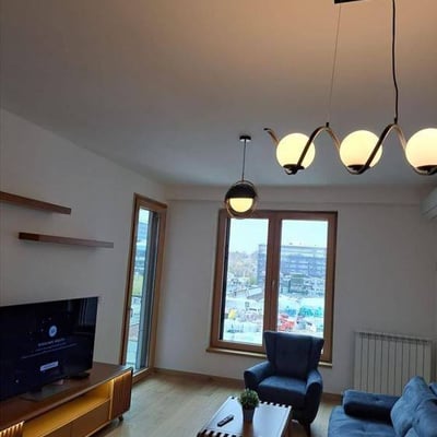 Neue Wohnung 60m² zur Miete im Wohnkomplex Wellport 65, Neu-Belgrad, Serbien
