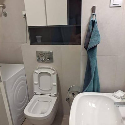 Neue Wohnung 60m² zur Miete im Wohnkomplex Wellport 65, Neu-Belgrad, Serbien