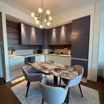 Apartamento lujoso y espacioso 104m² en alquiler en complejo residencial BW Terraces, Belgrado, Serbia