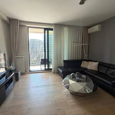 Apartamento elegante 74m² en alquiler en complejo residencial BW Metropolitan, Belgrado, Serbia