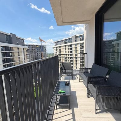 Apartamento elegante 74m² en alquiler en complejo residencial BW Metropolitan, Belgrado, Serbia